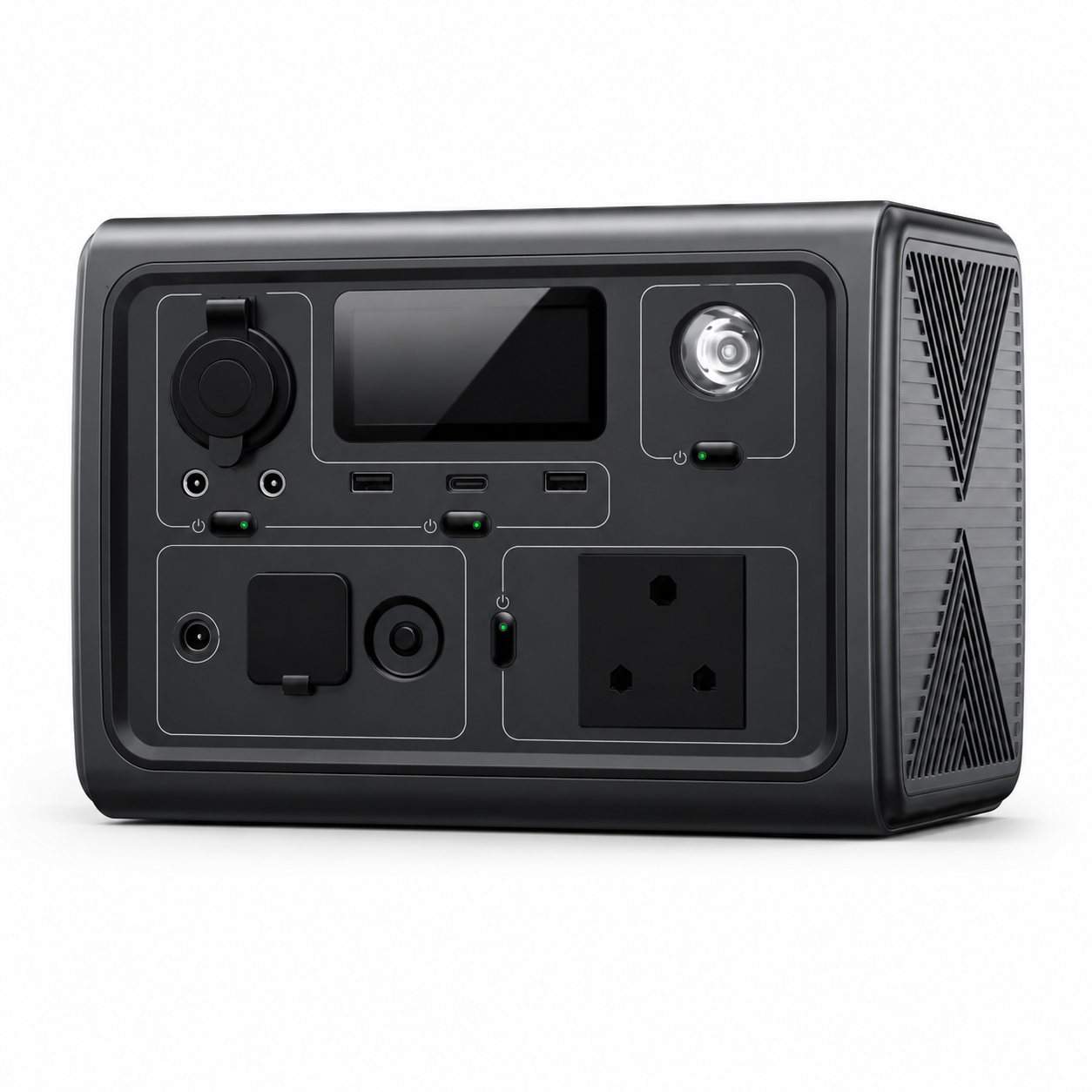 Bluetti EB3A 600W Portable Power Station 268Wh SA Socket gallery image