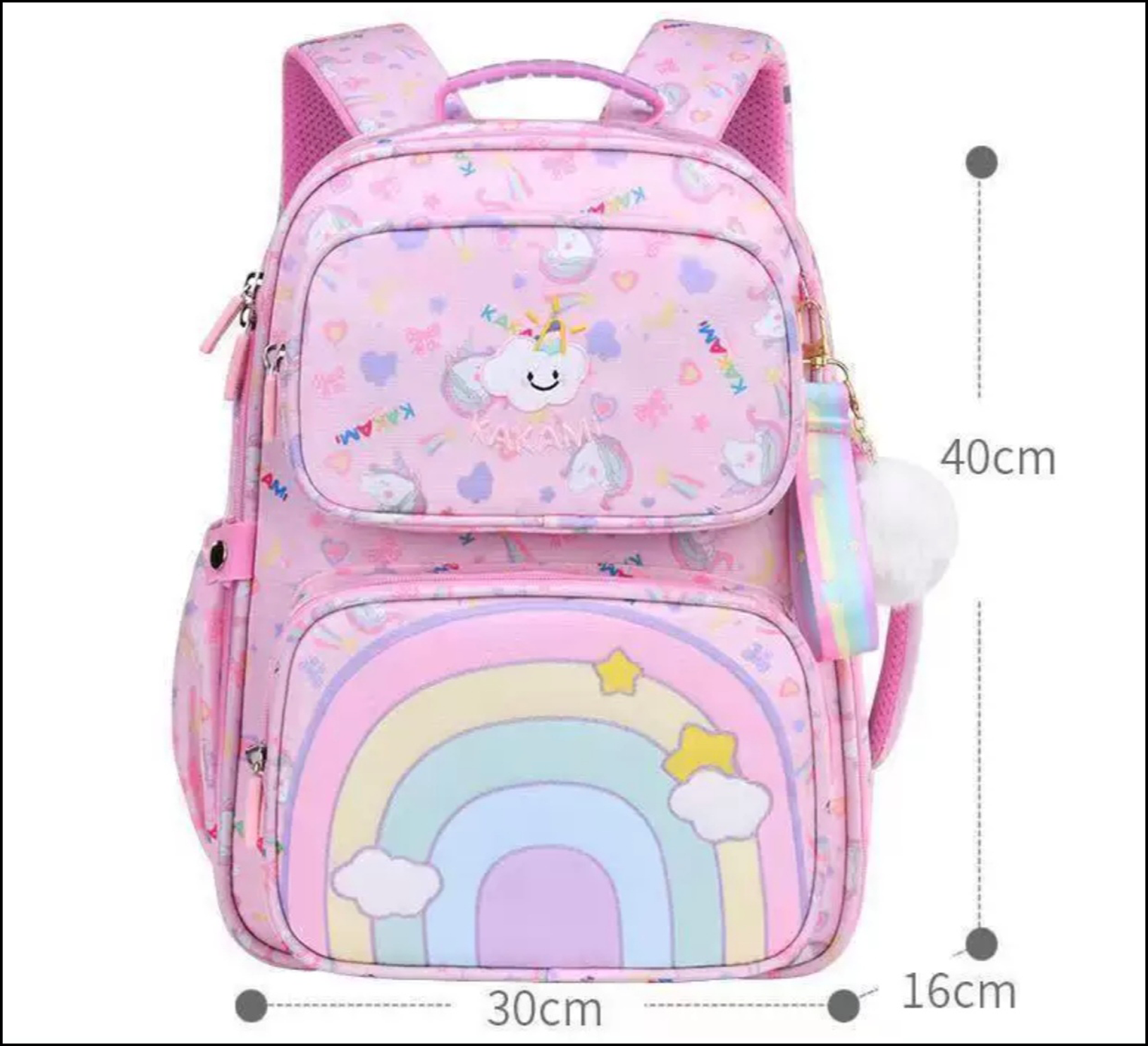 Kakami Rainbow Kids Backpack